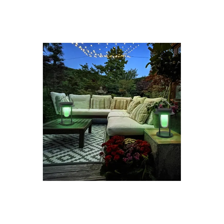 Ledvance - LED RGBW Zatemnitvena solarna svetilka SMART+ TABLE LED/3W/3,7V 2200 mAh IP44
