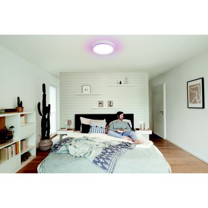 Ledvance - LED RGBW Zatemnitvena stropna svetilka SMART+ CIRCLE LED/28W/230V 3000-6500K Wi-Fi