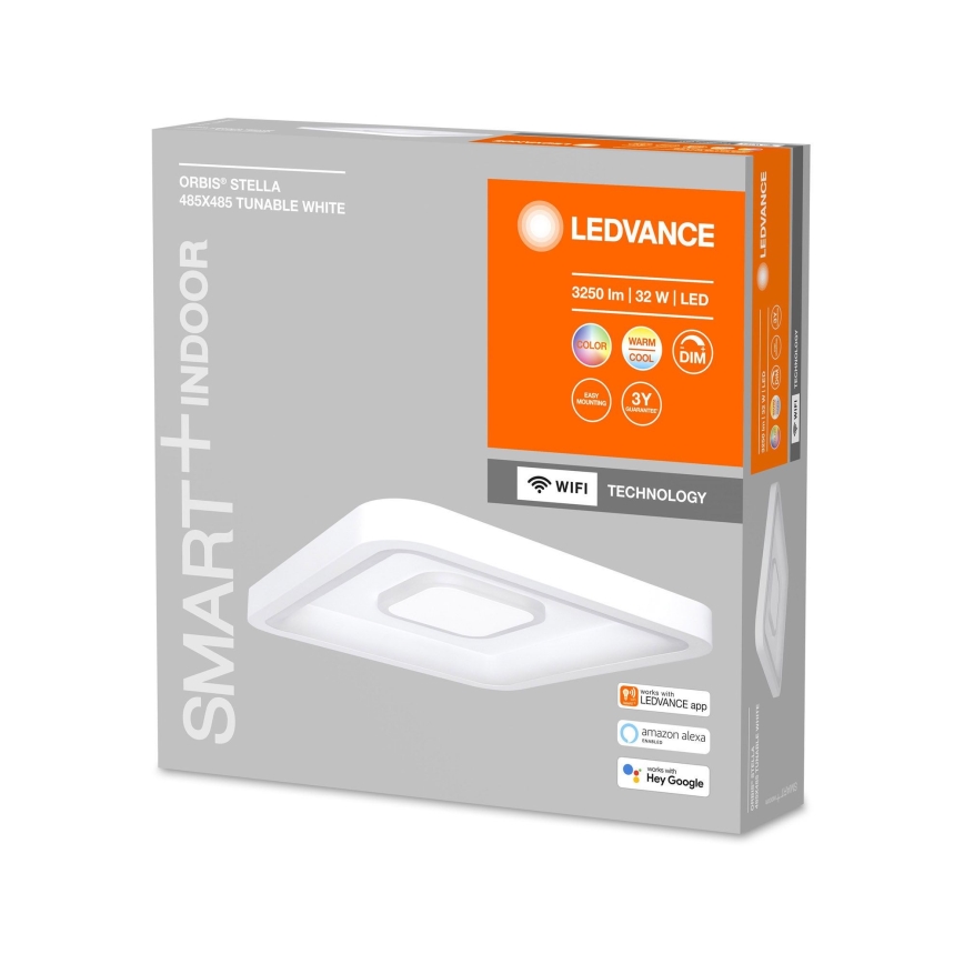 Ledvance - LED RGBW Zatemnitvena stropna svetilka SMART+ ORBIS LED/32W/230V 2700-6500K Wi-Fi