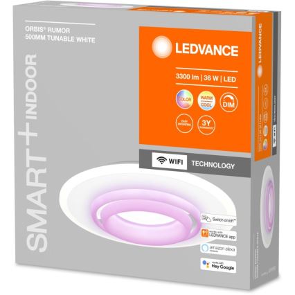 Ledvance - LED RGBW Zatemnitvena stropna svetilka SMART+ ORBIS LED/32W/230V Wi-Fi