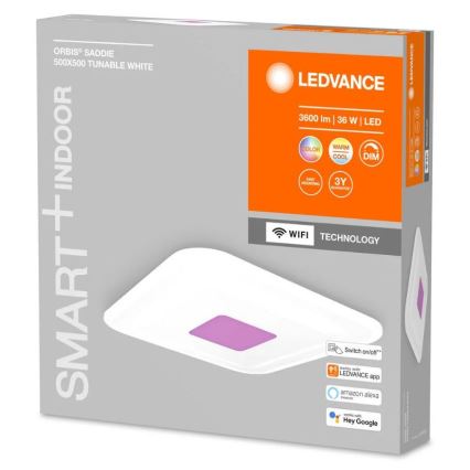 Ledvance - LED RGBW Zatemnitvena stropna svetilka SMART+ ORBIS LED/32W/230V Wi-Fi