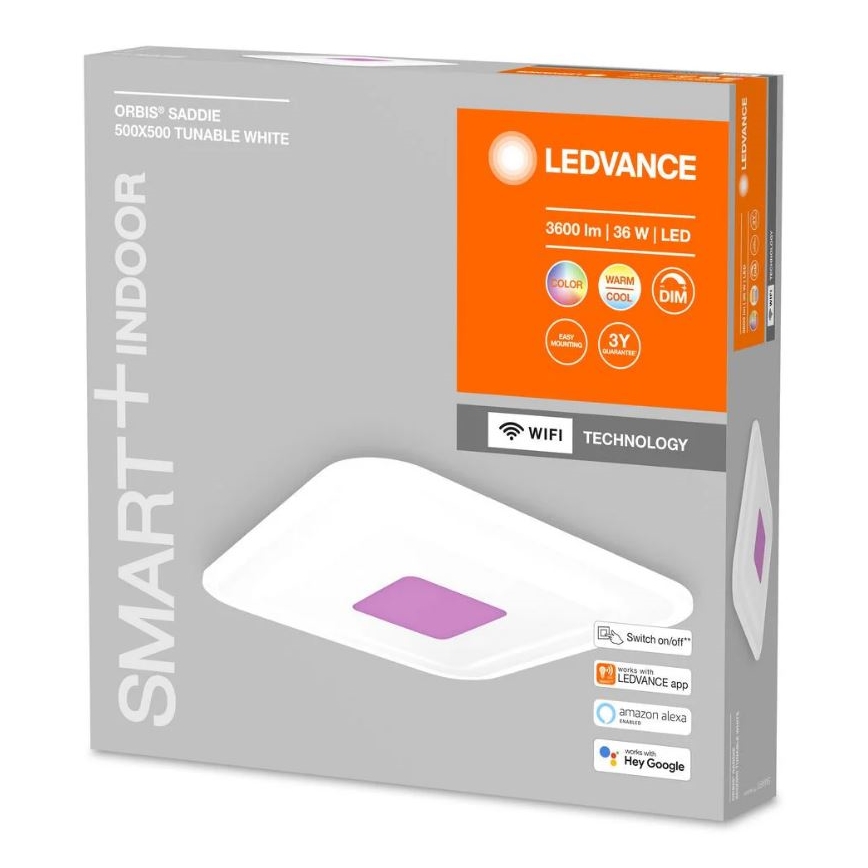 Ledvance - LED RGBW Zatemnitvena stropna svetilka SMART+ ORBIS LED/32W/230V Wi-Fi