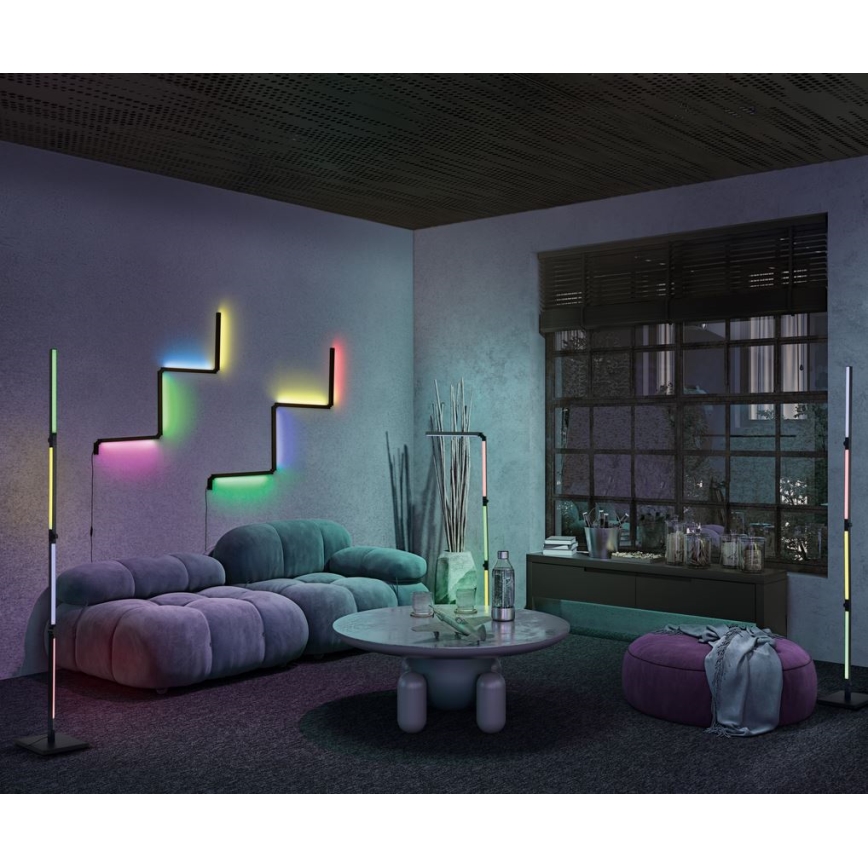 Ledvance- LED RGBW Zatemnitvena talna svetilka 2v1 SMART+ MAGIC LED/24W/230V Wi-Fi