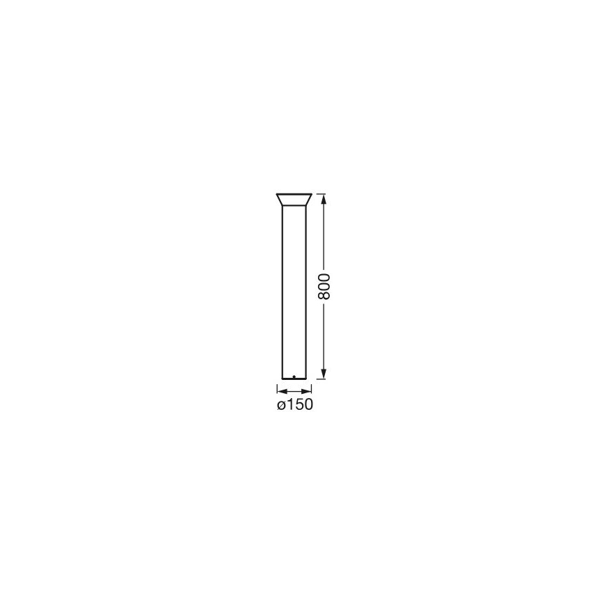 Ledvance - LED RGBW Zatemnitvena zunanja svetilka SMART+ ECLIPSE LED/10W/230V IP44 Wi-Fi