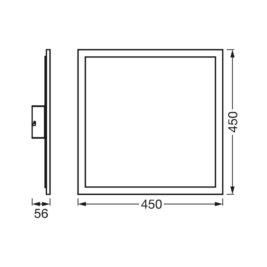 Ledvance - LED RGBW Zatemnitveni panel SMART+ PLANON LED/28W/230V 3000-6500K Wi-Fi + Daljinski upravljalnik