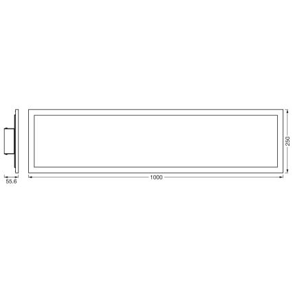 Ledvance - LED RGBW Zatemnitveni panel SMART+ PLANON LED/30W/230V 3000-6500K Wi-Fi + Daljinski upravljalnik