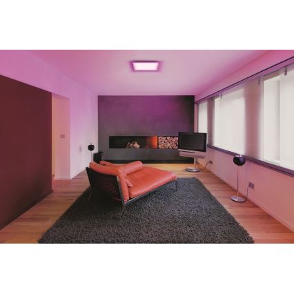 Ledvance - LED RGBW zatemljiv panel SMART+ PLANON LED/28W/230V 45x45 cm Wi-Fi + daljinski upravljalnik