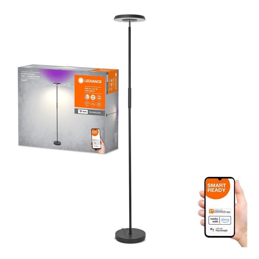 Ledvance - LED RGBW zatemnjiva stoječa svetilka SMART+ FLOOR LED/24W/230V 2700-5000K Wi-Fi