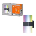 Ledvance - LED RGBW Zunanja stenska svetilka SMART+ CUBE LED/13,5W/230V IP44 Wi-Fi