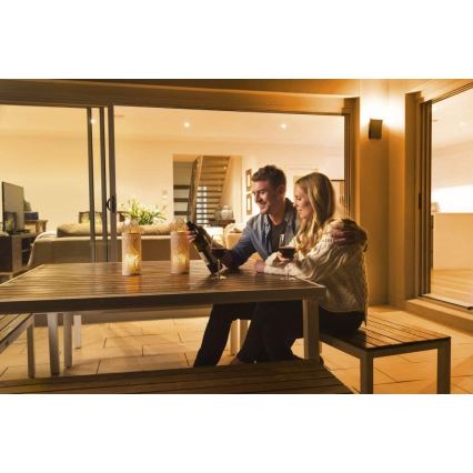 Ledvance - LED RGBW Zunanja stenska svetilka SMART+ CURVE LED/9W/230V IP44 Wi-Fi