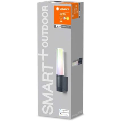Ledvance - LED RGBW Zunanja stenska svetilka SMART+ FLARE LED/7,5W/230V IP44 Wi-Fi