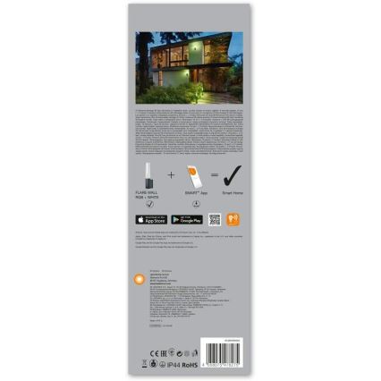 Ledvance - LED RGBW Zunanja stenska svetilka SMART+ FLARE LED/7,5W/230V IP44 Wi-Fi