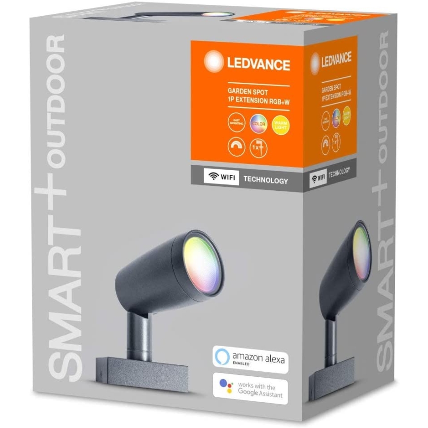 Ledvance - Dodatni set LED RGBW Zunanja svetilka SMART+ SPOT LED/4,5W/230V IP65 Wi-Fi