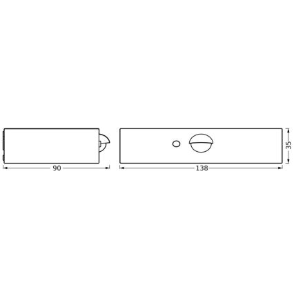 Ledvance - LED Solarna stenska svetilka s senzorjem gibanja in mraka ENDURA SOLAR LED/3W/4,2V 1200 mAh IP65
