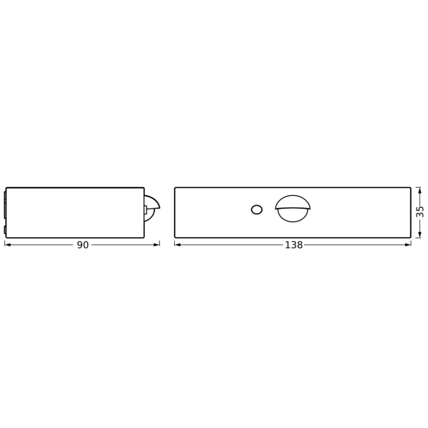 Ledvance - LED Solarna stenska svetilka s senzorjem ENDURA SOLAR LED/3W/4,2V 1200 mAh IP65