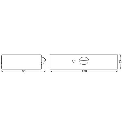 Ledvance - LED Solarna stenska svetilka s senzorjem ENDURA SOLAR LED/3W/4,2V IP65