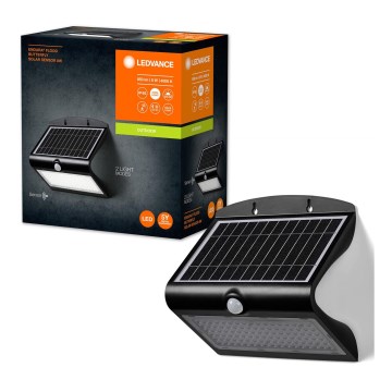 Ledvance - LED Solarna stenska svetilka s senzorjem METULJ LED/8W/3,7V 2000 mAh IP65