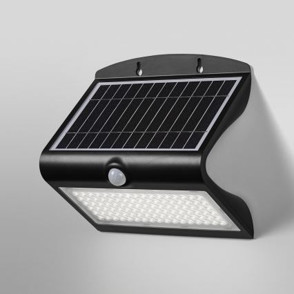 Ledvance - LED Solarna stenska svetilka s senzorjem METULJ LED/8W/3,7V IP65