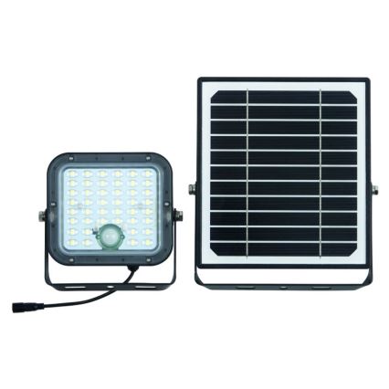 Ledvance - LED Zatemnitveni solarni reflektor s senzorjem gibanja in mraka FLOOD SPLIT LED/10W/3,2V 5000 mAh IP65 + Daljinski upravljalnik