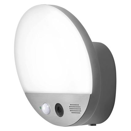 Ledvance - LED Zunanja stenska svetilka s senzorjem in kamero SMART+ LED/15W/230V Wi-Fi IP44