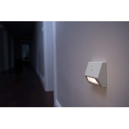 Ledvance - LED Stopniščna svetilka s senzorjem NIGHTLUX LED/0,25W/3×AAA IP54
