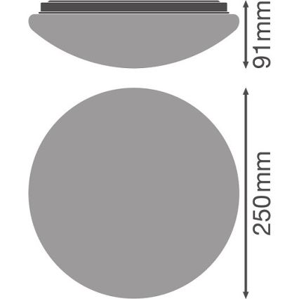 Ledvance - LED Stropna svetilka ESSENTIAL LED/13W/230V 3000K