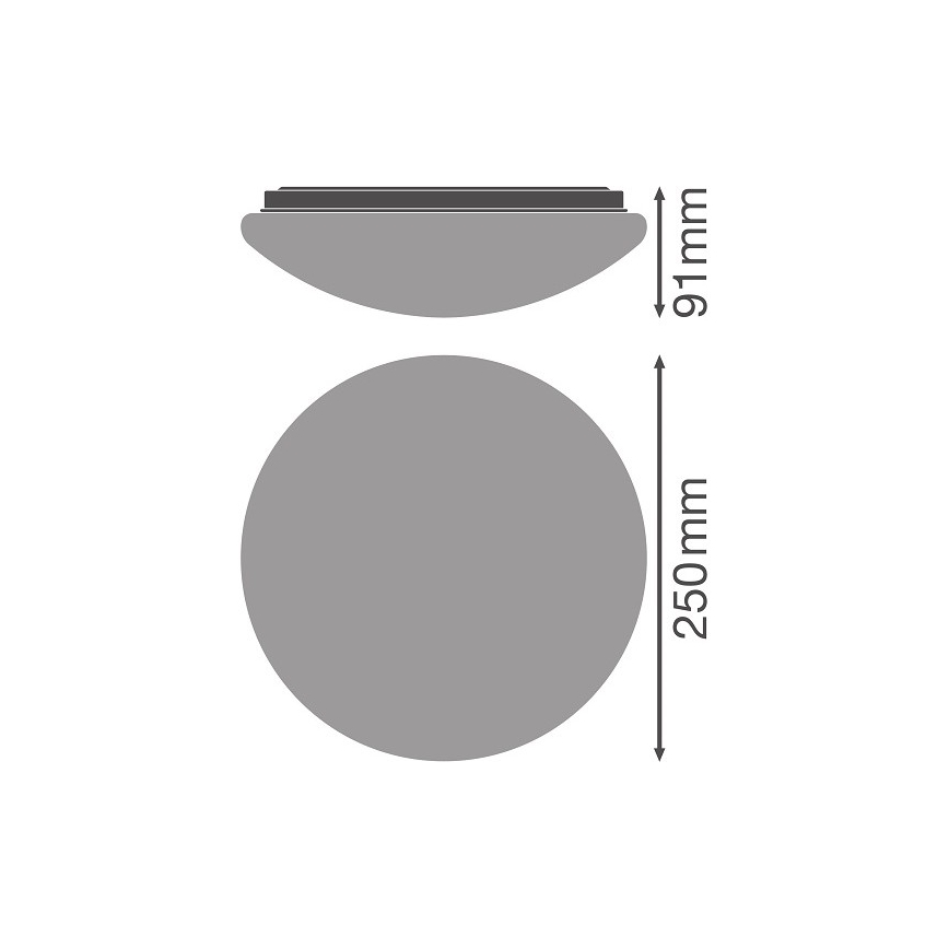 Ledvance - LED Stropna svetilka ESSENTIAL LED/13W/230V 4000K