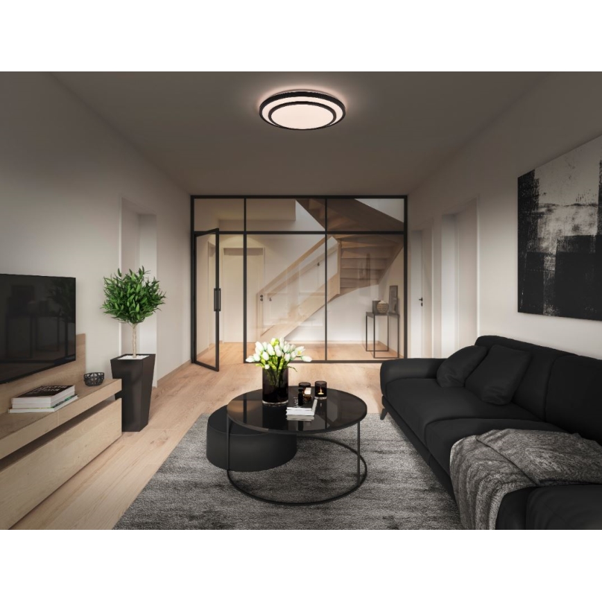 Ledvance - LED Stropna svetilka ORBIS BERLIN LED/24W/230V črna