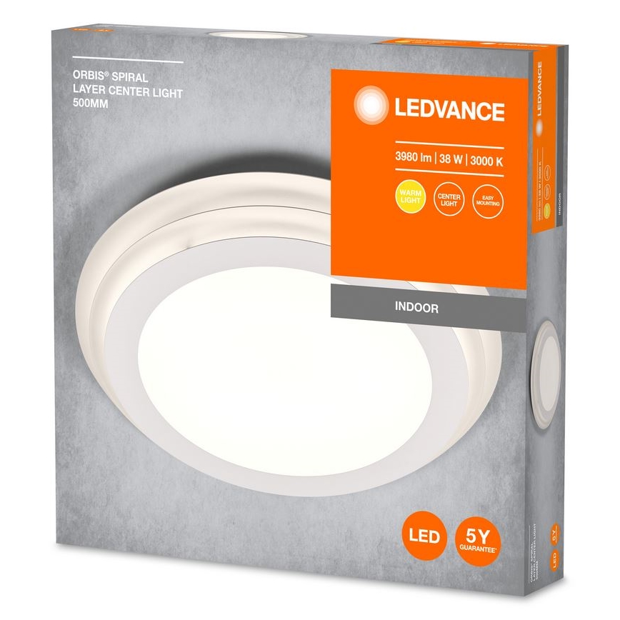 Ledvance - LED Stropna svetilka ORBIS SPIRAL LED/38W/230V