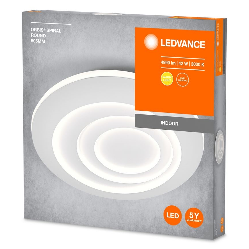 Ledvance - LED Stropna svetilka ORBIS SPIRAL LED/42W/230V