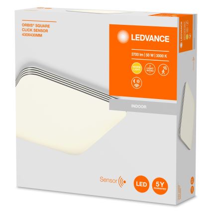 Ledvance - LED Stropna svetilka s senzorjem ORBIS LED/50W/230V