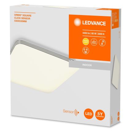 Ledvance - LED Stropna svetilka s senzorjem ORBIS LED/60W/230V