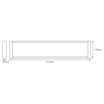 Ledvance - LED Viseča svetilka OFFICE LINE LED/25W/230V