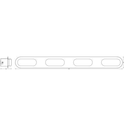 Ledvance - LED Zatemnitvena kopalniška svetilka SMART+ DUPLO LED/27W/230V 3000-6500K Wi-Fi IP44