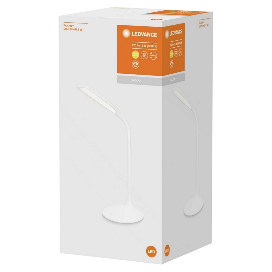 Ledvance - LED Zatemnitvena namizna svetilka PANAN LED/5W/5V