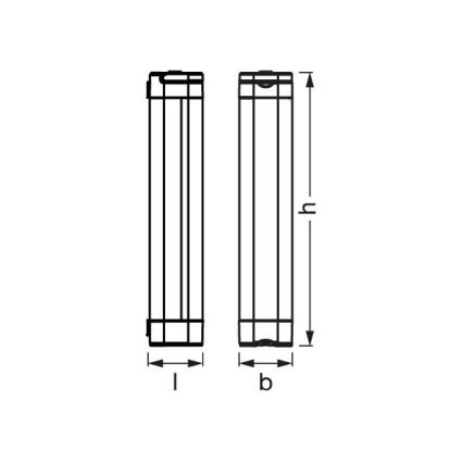 Ledvance - LED Zatemnitvena orientacija svetel LINEAR LED/6,9W/5V 2200 mAh IP54