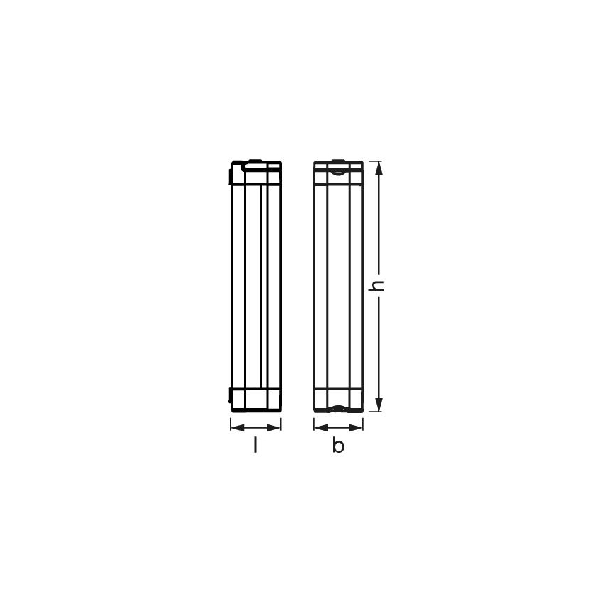 Ledvance - LED Zatemnitvena orientacija svetel LINEAR LED/6,9W/5V 2200 mAh IP54