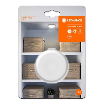 Ledvance - LED Zatemnitvena orientacijska svetilka DOT-IT LED/0,45W/5V 500 mAh
