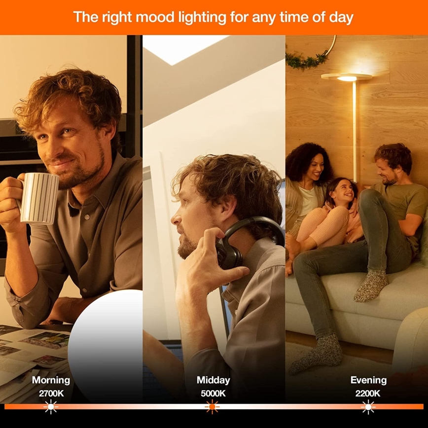Ledvance - LED Zatemnitvena osvetlitev za monitor SUN@HOME LED/2,5W/5V 2200-5000K CRI 95 Wi-Fi