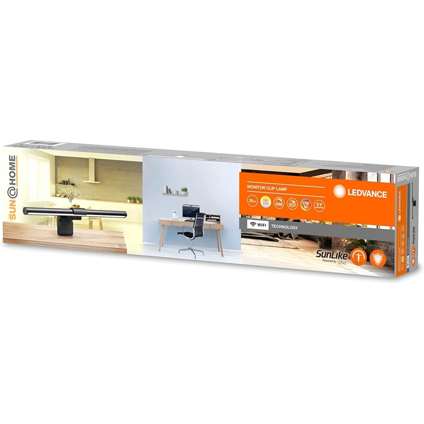Ledvance - LED Zatemnitvena osvetlitev za monitor SUN@HOME LED/2,5W/5V 2200-5000K CRI 95 Wi-Fi