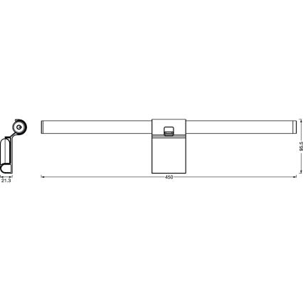 Ledvance - LED Zatemnitvena osvetlitev za monitor SUN@HOME LED/2,5W/5V 2200-5000K CRI 95 Wi-Fi