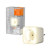 Ledvance - LED Zatemnitvena pametna vtičnica z osvetlitvijo SMART+ PLUG 3680W Wi-Fi