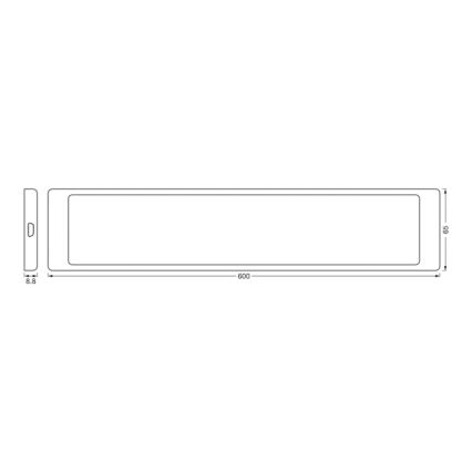 Ledvance - LED Zatemnitvena podelementna svetilka UNDERCABINET LED/12W/230V 2700-6500K Wi-Fi