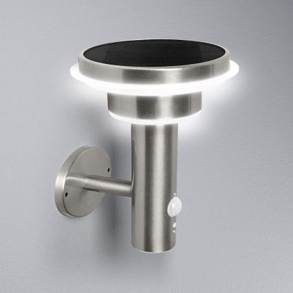 Ledvance - LED Zatemnitvena solarna svetilka s senzorjem CIRCLE LED/6W/3,2V 2200 mAh IP44