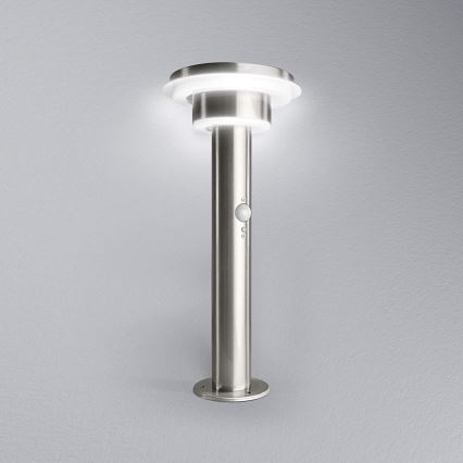 Ledvance - LED Zatemnitvena solarna svetilka s senzorjem CIRCLE LED/6W/3,2V 2200 mAh IP44