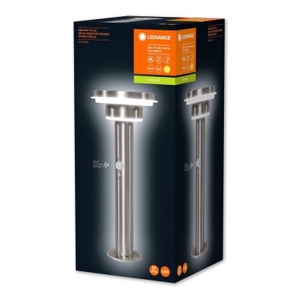 Ledvance - LED Zatemnitvena solarna svetilka s senzorjem CIRCLE LED/6W/3,2V 2200 mAh IP44