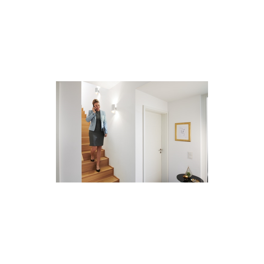 Ledvance - LED Zatemnitvena stenska svetilka SMART+ TWIST LED/12W/230V 3000-6500K Wi-Fi bela
