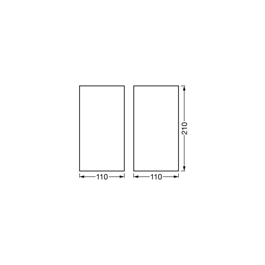 Ledvance - LED Zatemnitvena stenska svetilka SMART+ WOOD LED/12W/230V 3000-6500K Wi-Fi