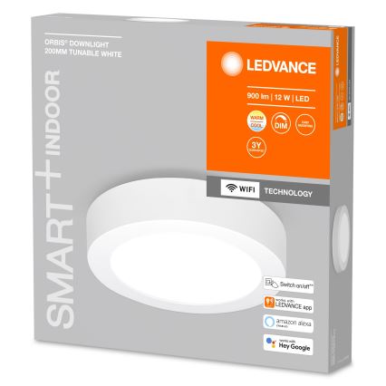Ledvance - LED Zatemnitvena stropna svetilka SMART+ ORBIS LED/12W/230V 3000-6500K Wi-Fi