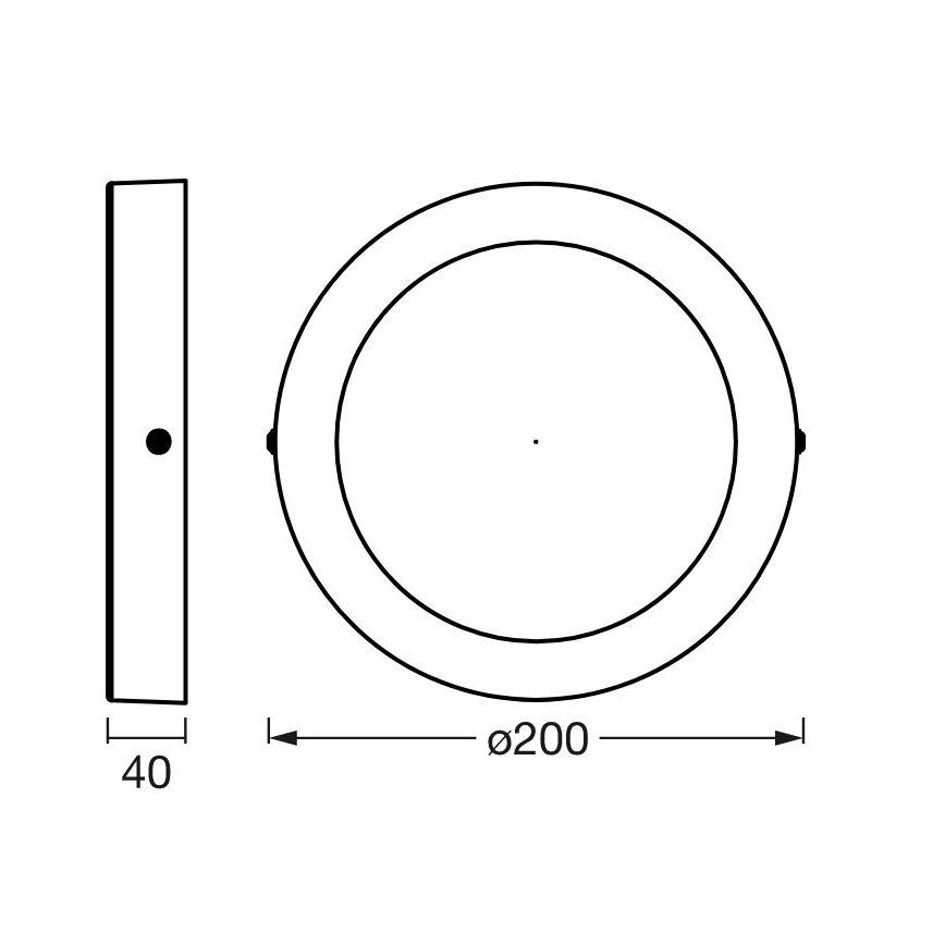 Ledvance - LED Zatemnitvena stropna svetilka SMART+ ORBIS LED/12W/230V 3000-6500K Wi-Fi